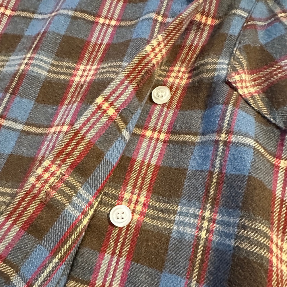 Long Flannel Button Down - image 2